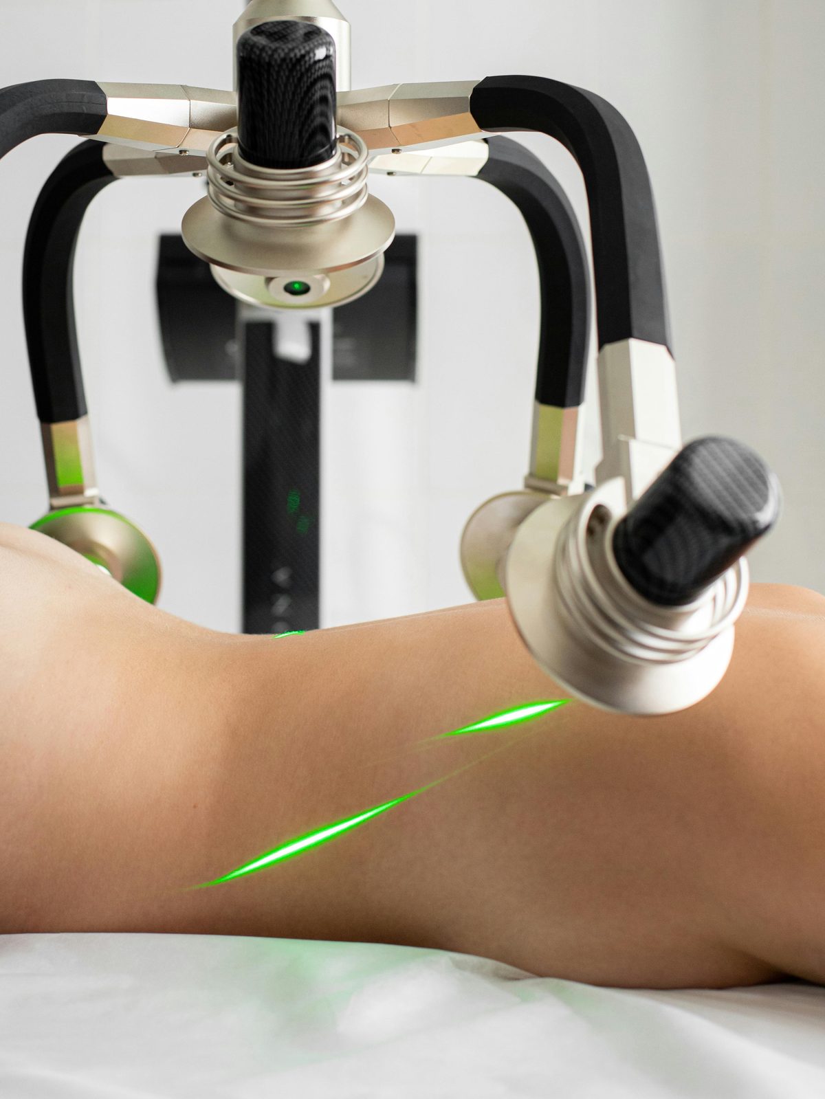 Spinal decompression therapy session